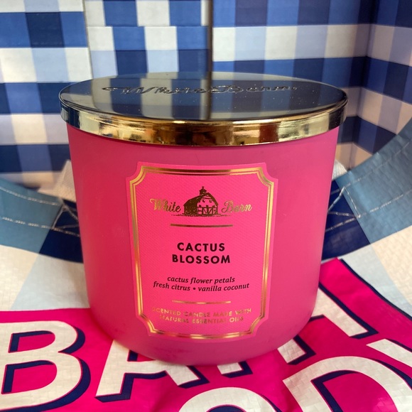 Bath & Body Works Other - NEW BBW CANDLE CACTUS BLOSSOM